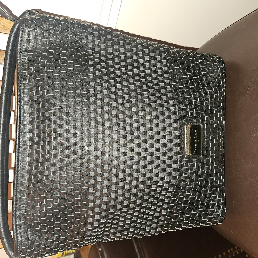 Christian Lacroix black handbag